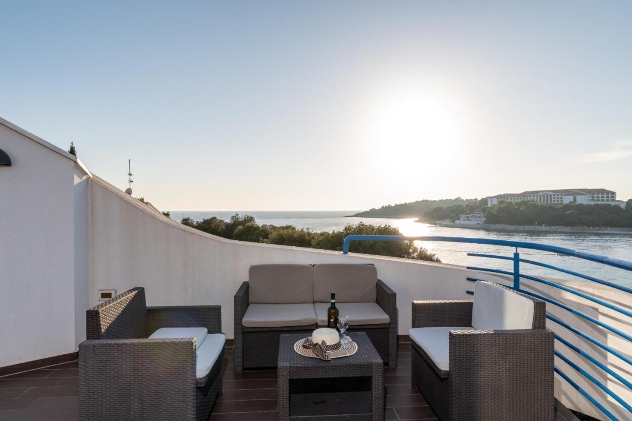 Vila Tina In Pula, Istrien Medolino Esterno foto